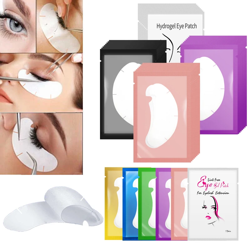 Eyelash Extension Glasses - 50/100 pçs almofadas de cílios em