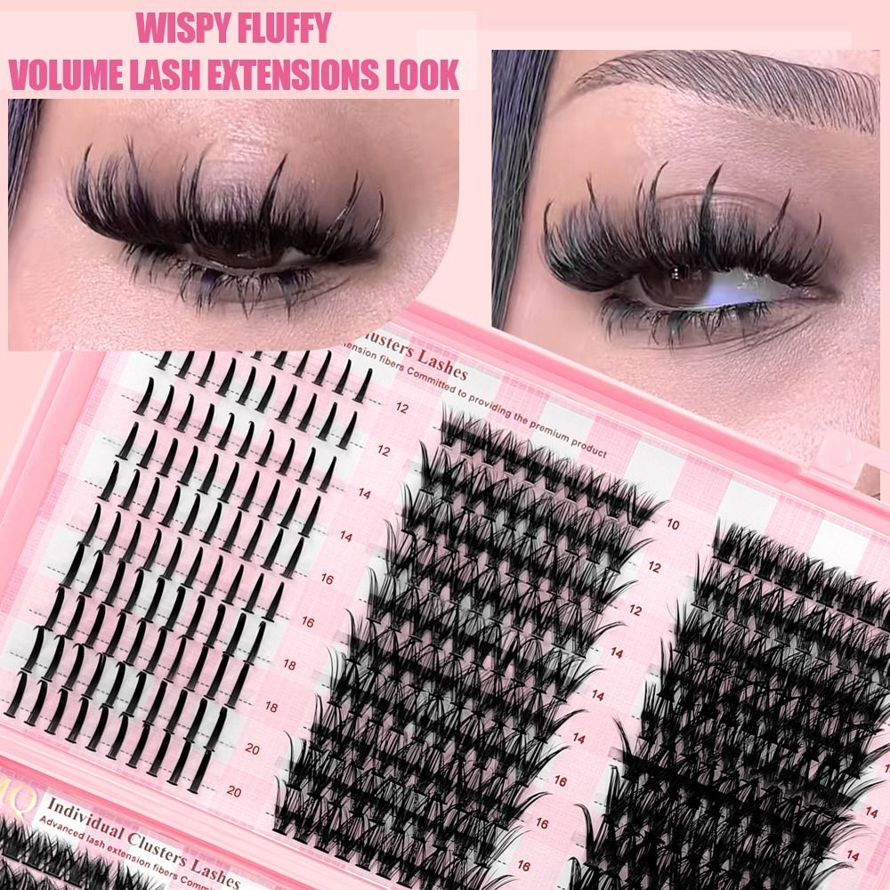 Eyelash Extension Kits - Cílios Postiços de 9-16mm de Comprimento,