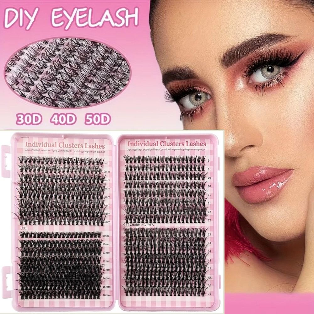 Eyelash Extension Kits - Cílios Postiços de 8-16mm de Comprimento
