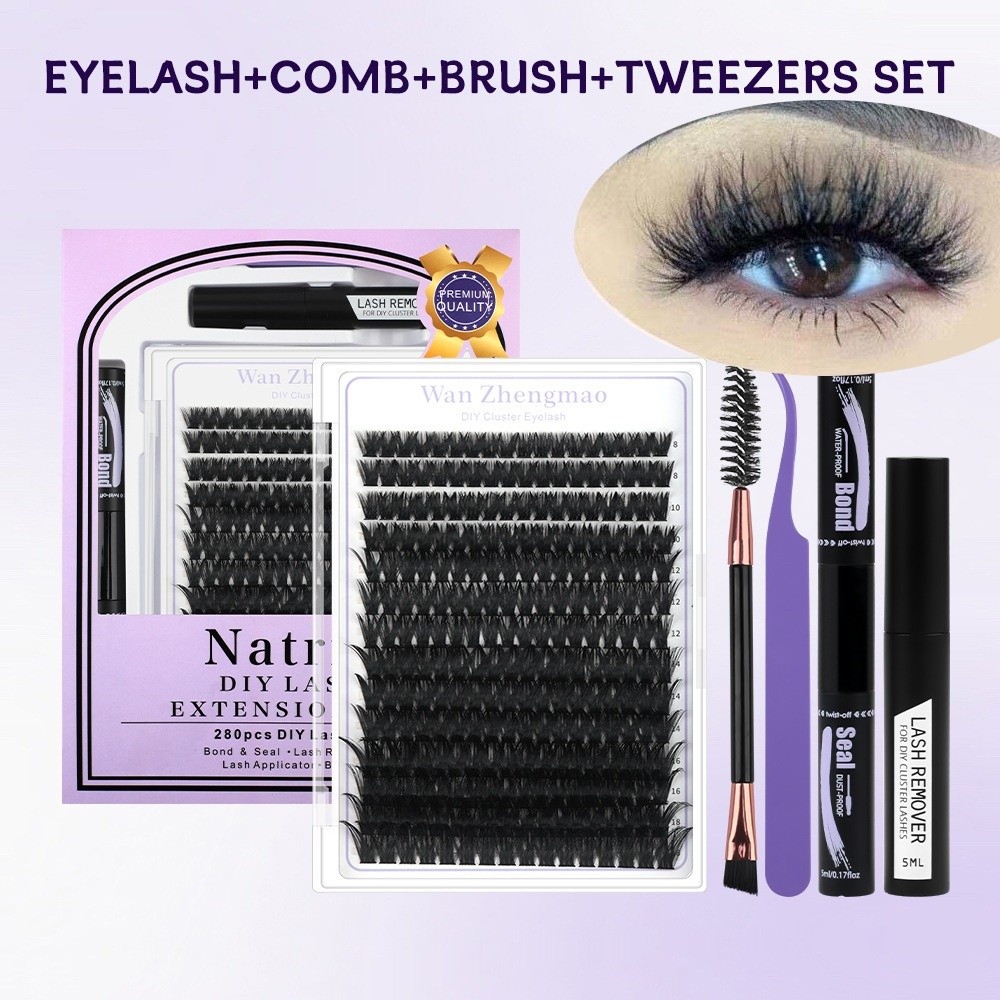 Eyelash Extension Kits - Cílios Postiços de 8-18mm de Comprimento,