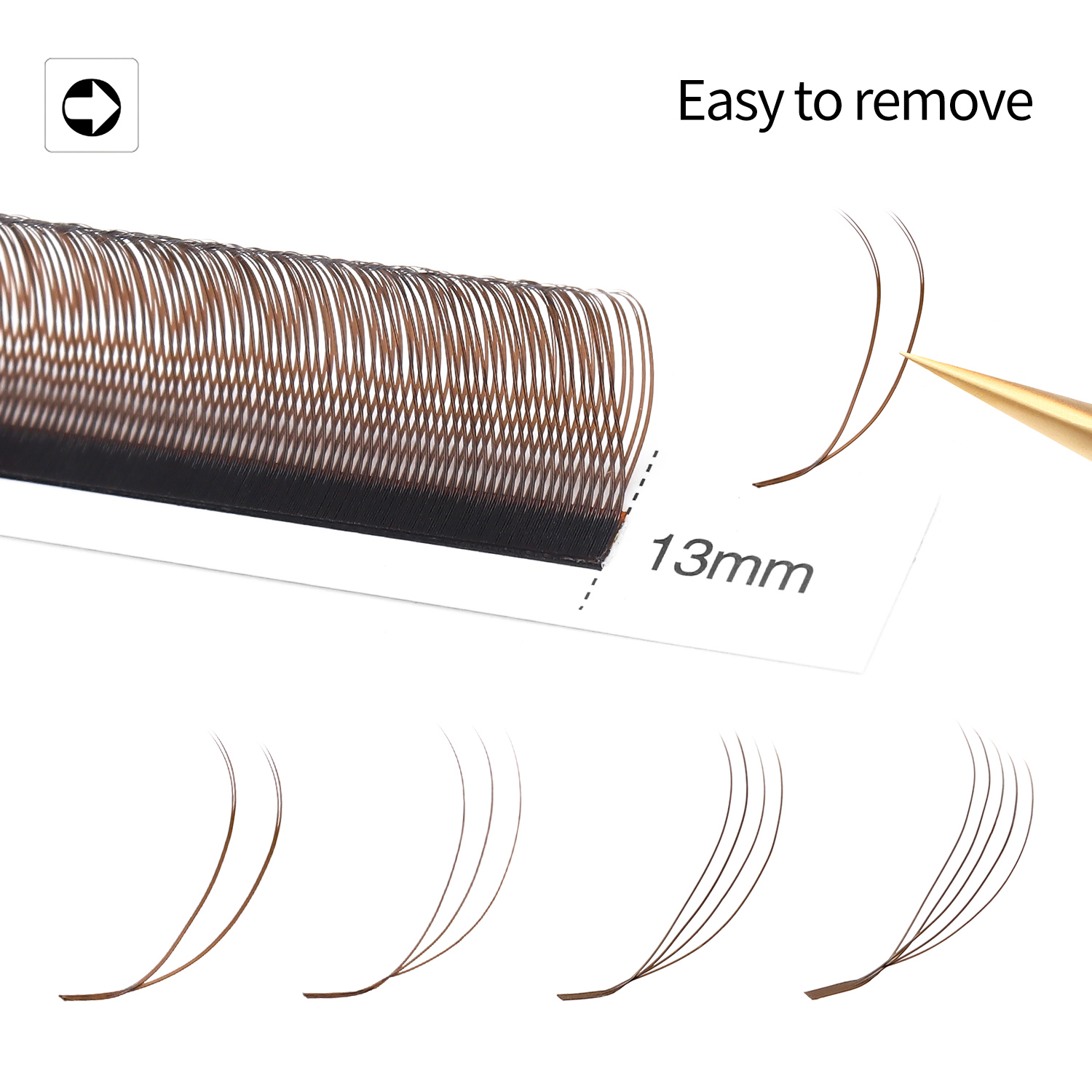 Extensões de Cílios XIUSUZAKI  - Lash Fan Volume avaliação e preço