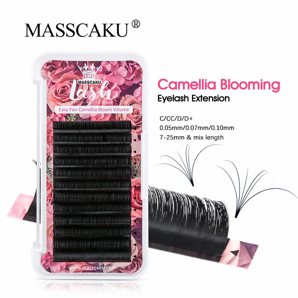 MASSCAKU Cílios Postiços de Vo - Lash Fan Volume avaliação e preço