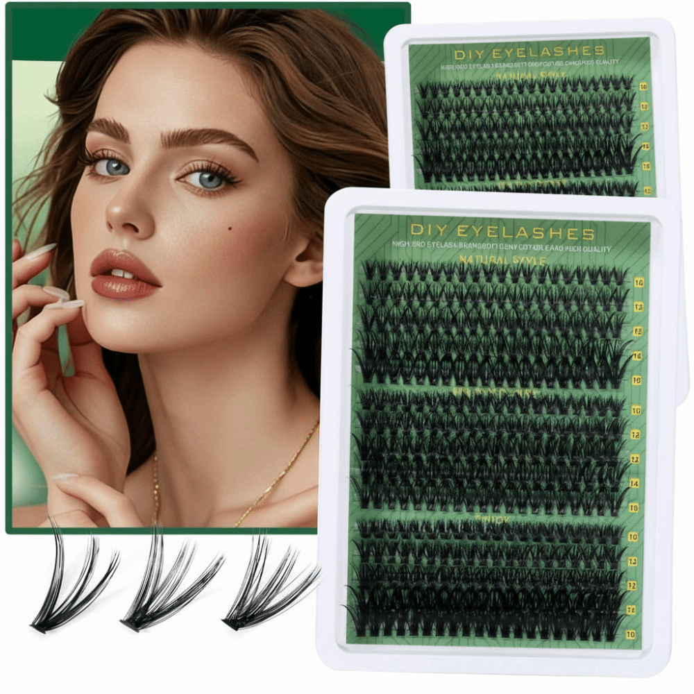 Cílios Postiços com Efeito Nat - Eyelash Extension Kits avaliação e preço