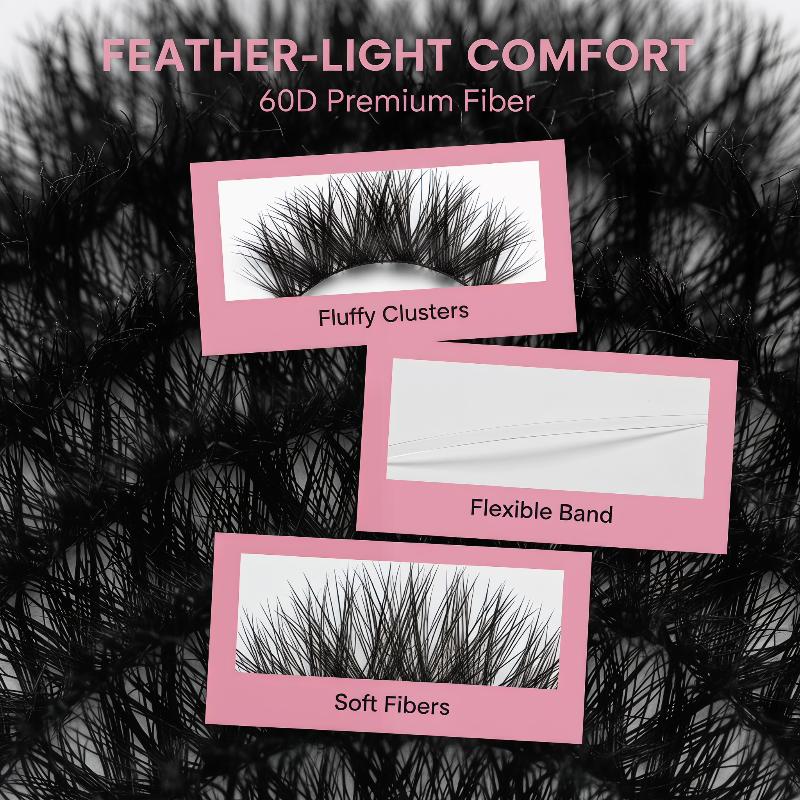 1 Conjunto de Cílios Individua - Lash Fan Volume avaliação e preço