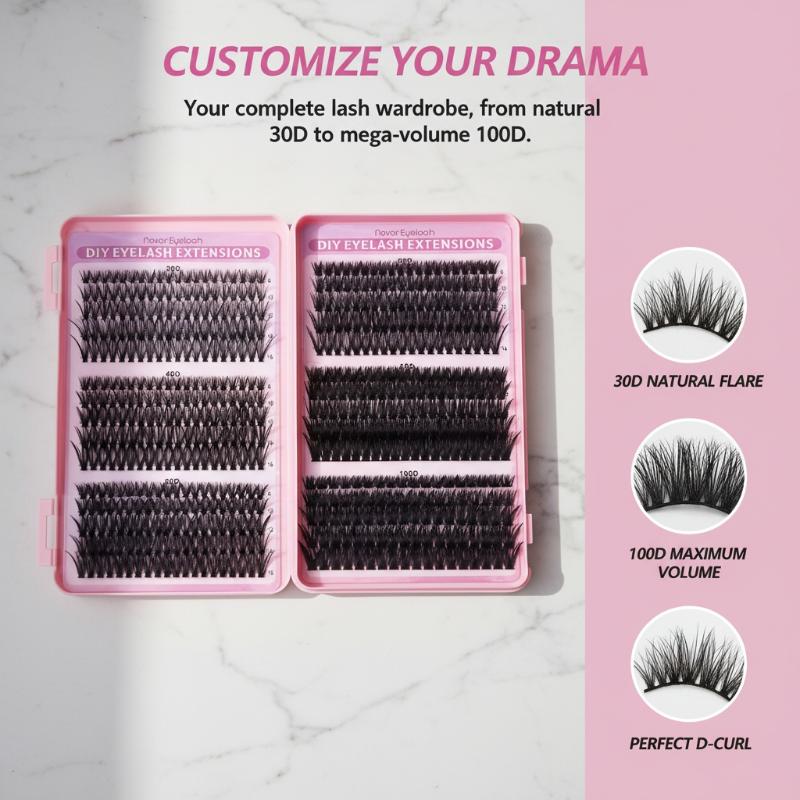 Kit de Extensão de Cílios Segm - Eyelash Extension Kits avaliação e preço