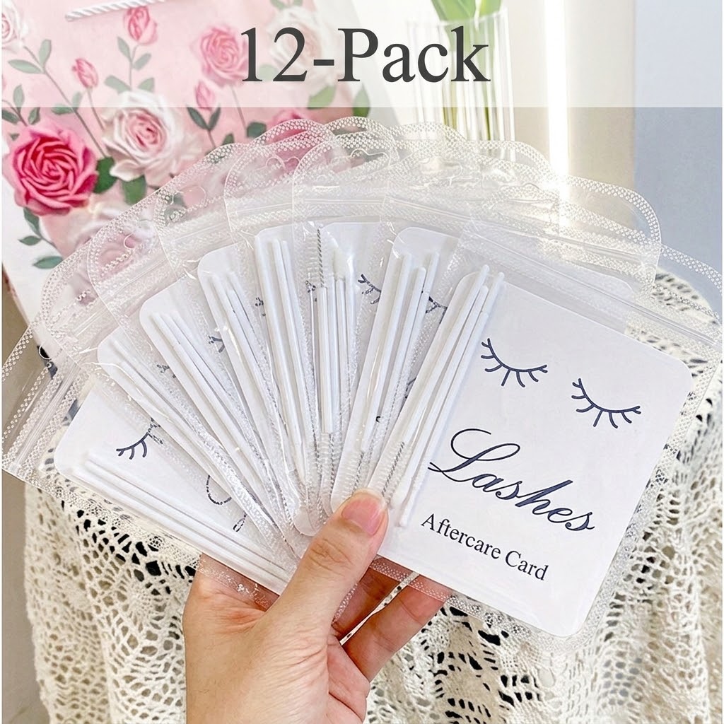 12 peças de kits de cuidados p - Eyelash Extension Glasses avaliação e preço