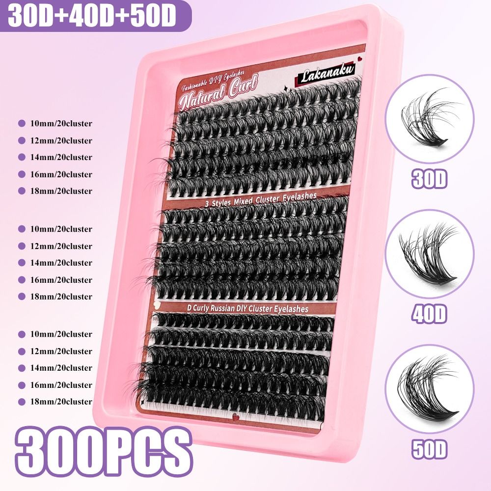 Cílios Postiços de 9-16mm de C - Eyelash Extension Kits avaliação e preço