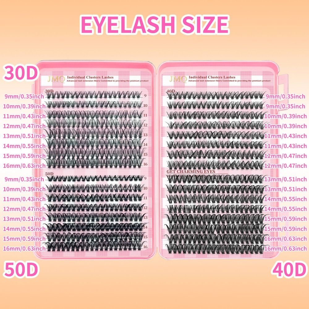 Cílios Postiços de 9-16mm de C - Eyelash Extension Kits avaliação e preço