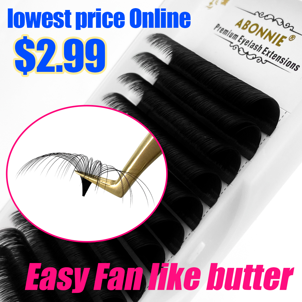 Abonnie 0.03-0.10mm fácil vent - Lash Fan Volume avaliação e preço