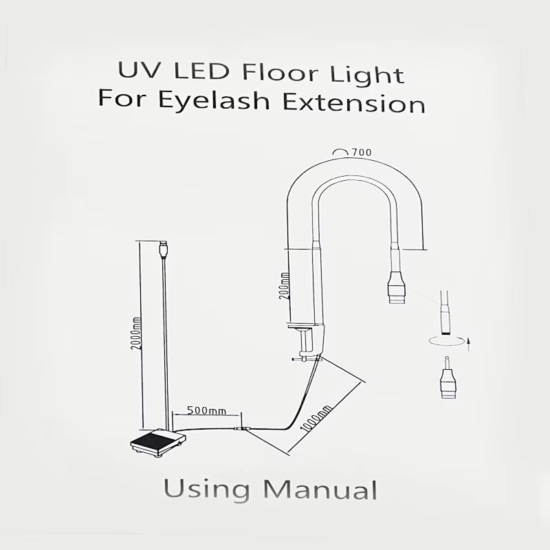 Cola uv para cílios, 5w, led,  - Eyelash Extension Jakarta avaliação e preço