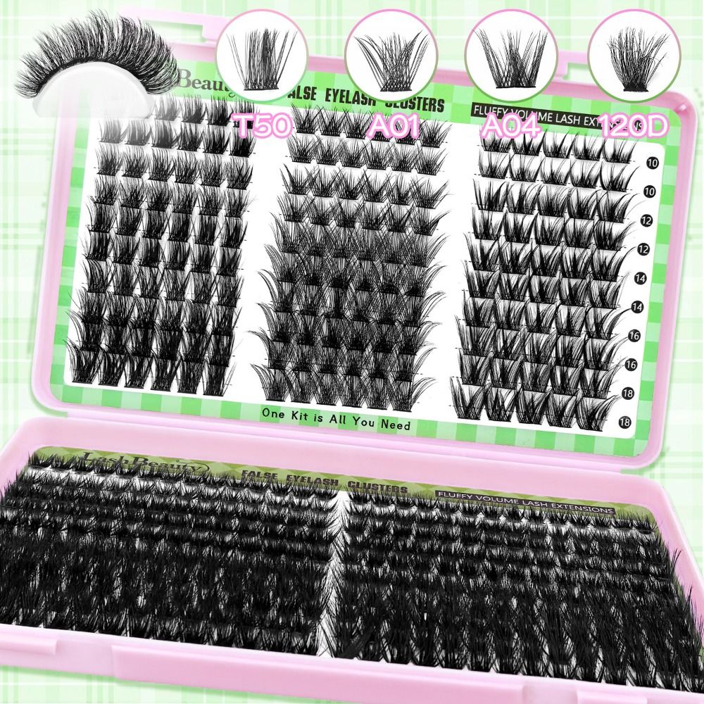 Cílios Postiços com Aparência  - Eyelash Extension Kits avaliação e preço