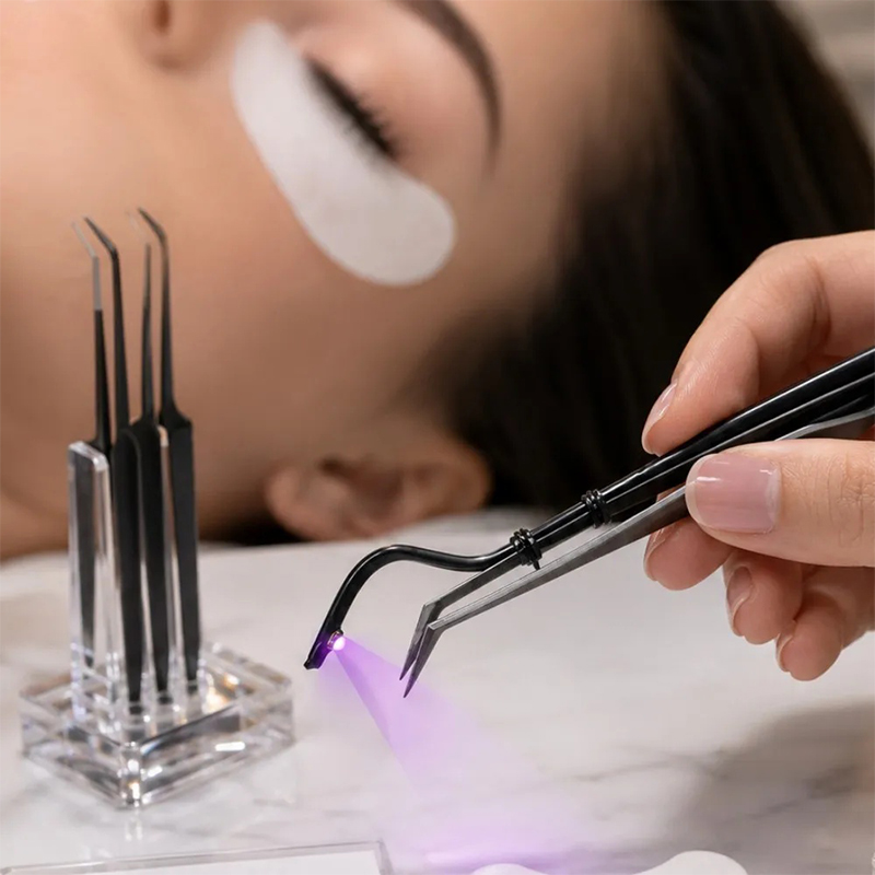 Mini lâmpada uv para cílios, p - Eyelash Extension Jakarta avaliação e preço