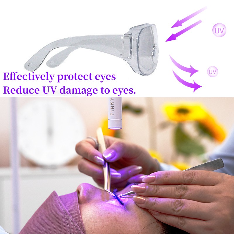 Óculos de proteção UV para ext - Eyelash Extension Glasses avaliação e preço