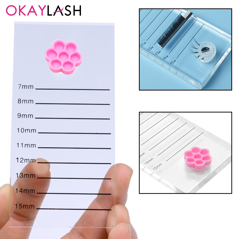 Placa de escala de extensão de - Eyelash Extension London avaliação e preço