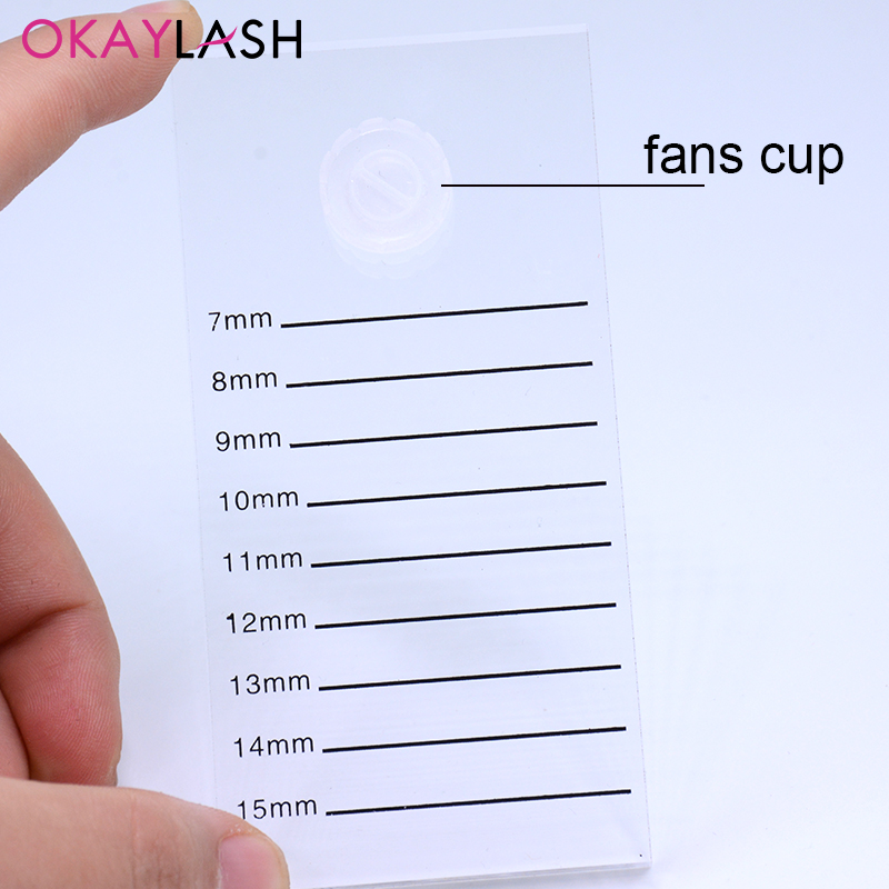 Placa de escala de extensão de - Eyelash Extension London avaliação e preço