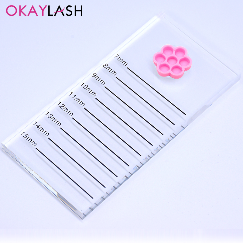 Placa de escala de extensão de - Eyelash Extension London avaliação e preço