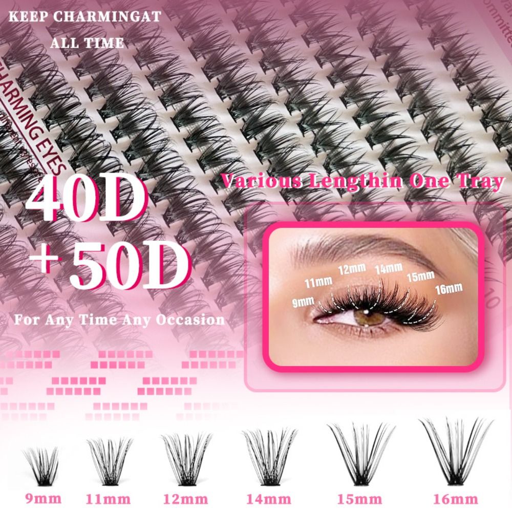 Cílios Postiços 3D de 9-16mm d - Lash Fan Volume avaliação e preço