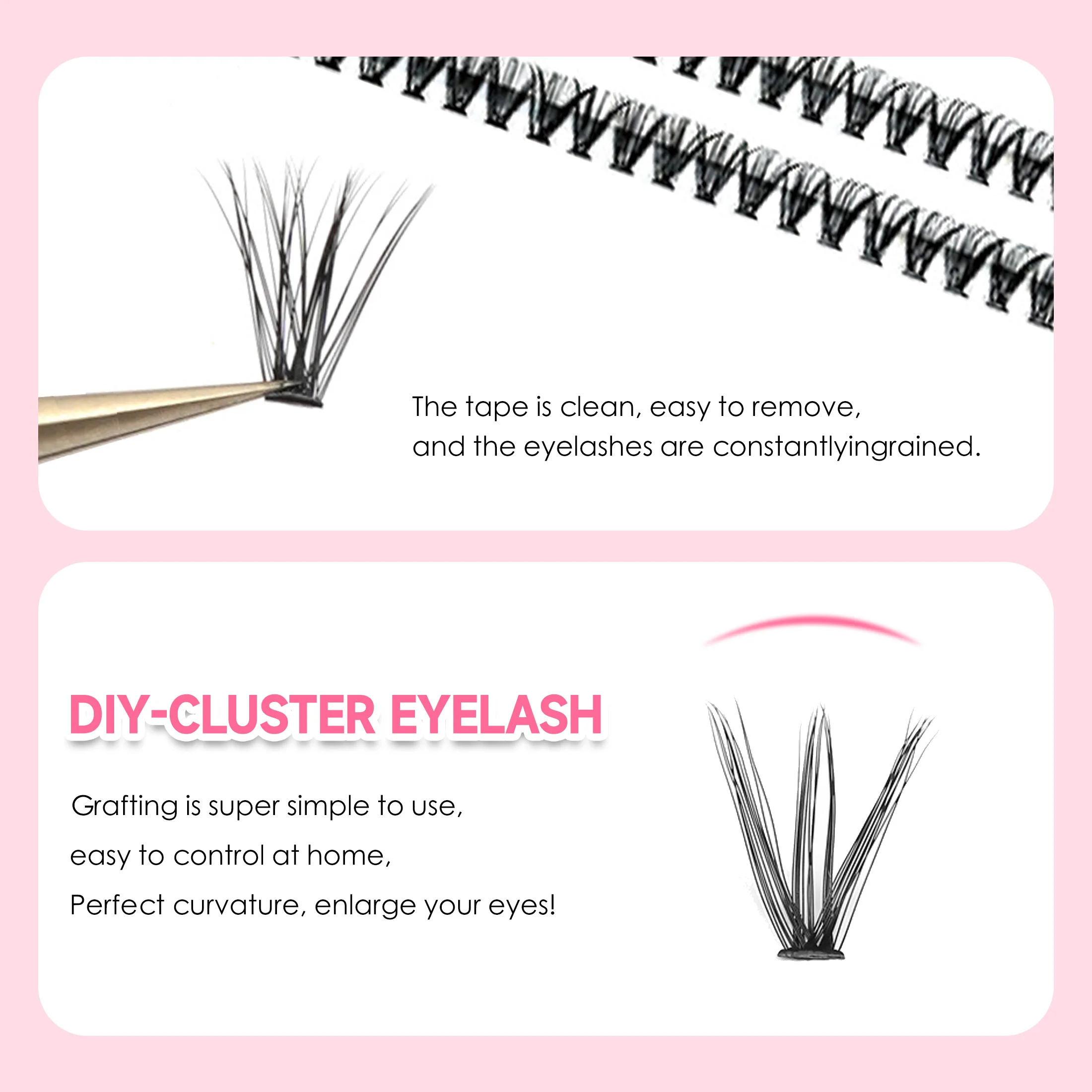 DIY Lashes Extension Kit, Clus - Eyelash Extension Jakarta avaliação e preço