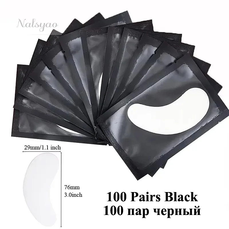 50 Pares de Almofadas de Gel H - Eyelash Extension Glasses avaliação e preço