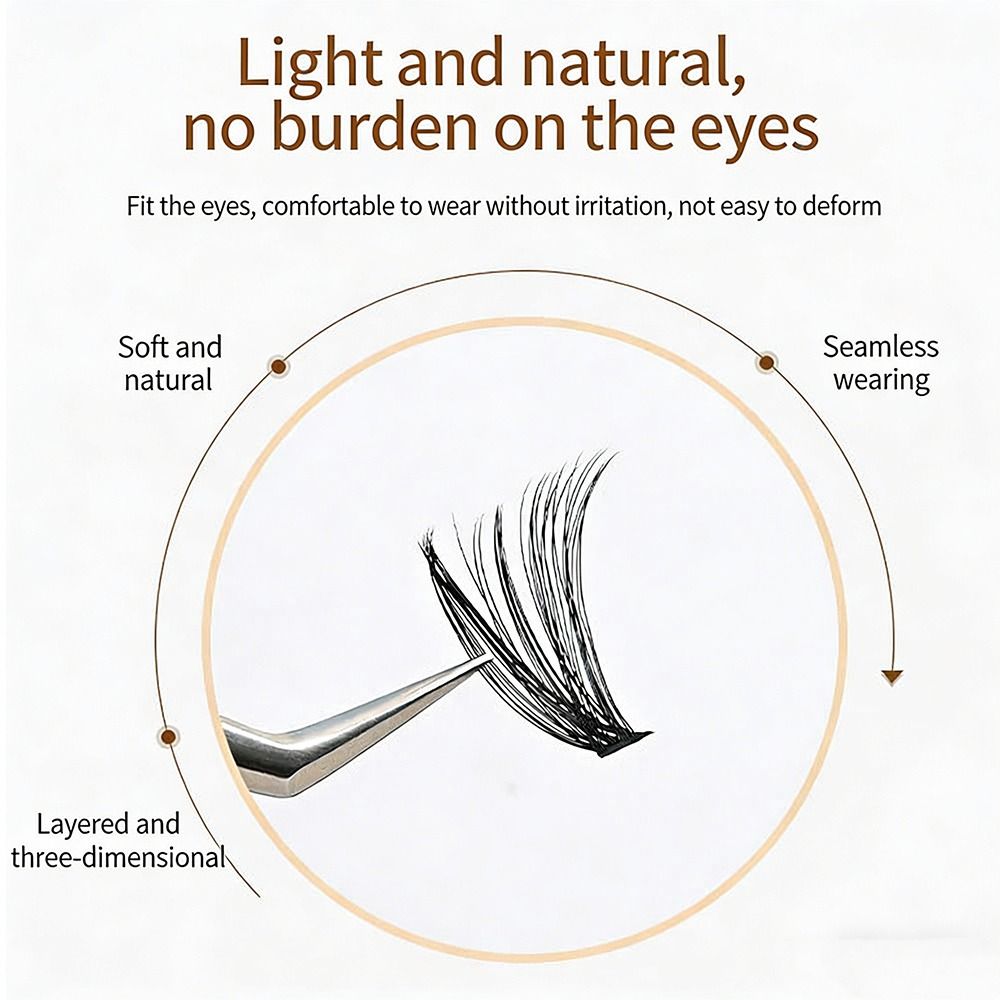 Cílios Postiços com Efeito Nat - Eyelash Extension Kits avaliação e preço